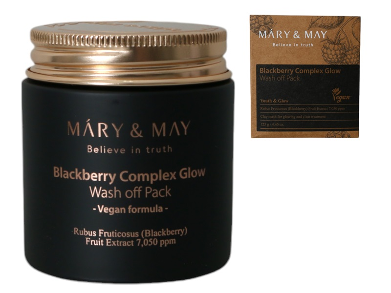 Mary & May Blackberry Brightening Facial Wash Complex Glow